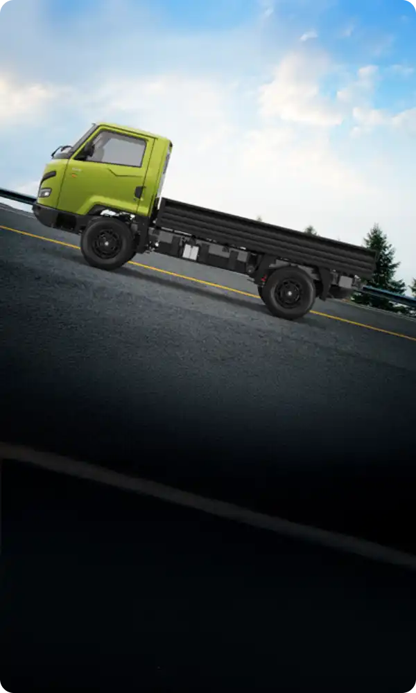 Graphic illustrating the gradeability feature of Montra Electric vehicles
