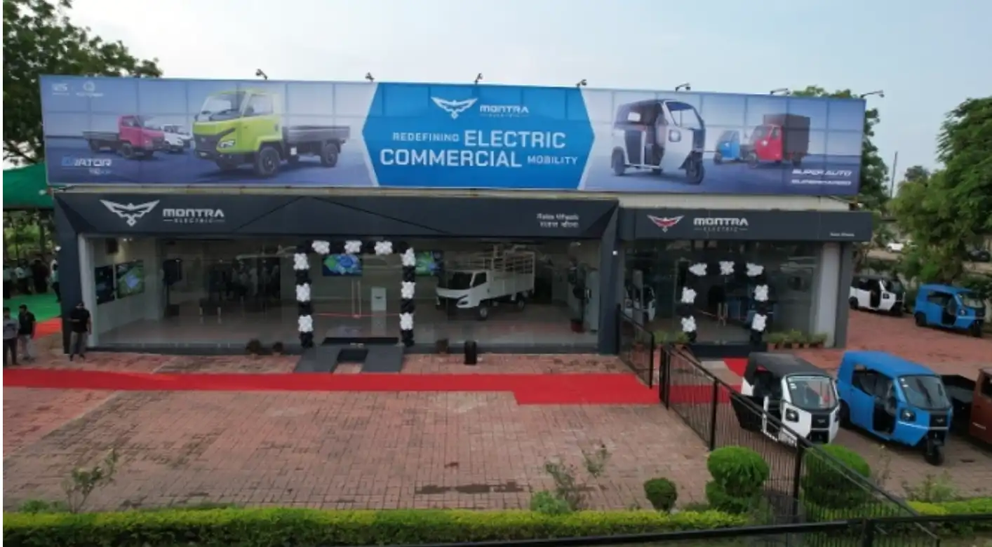 Mobility Outlook coverage of Montra Electric Raipur EV dealerships