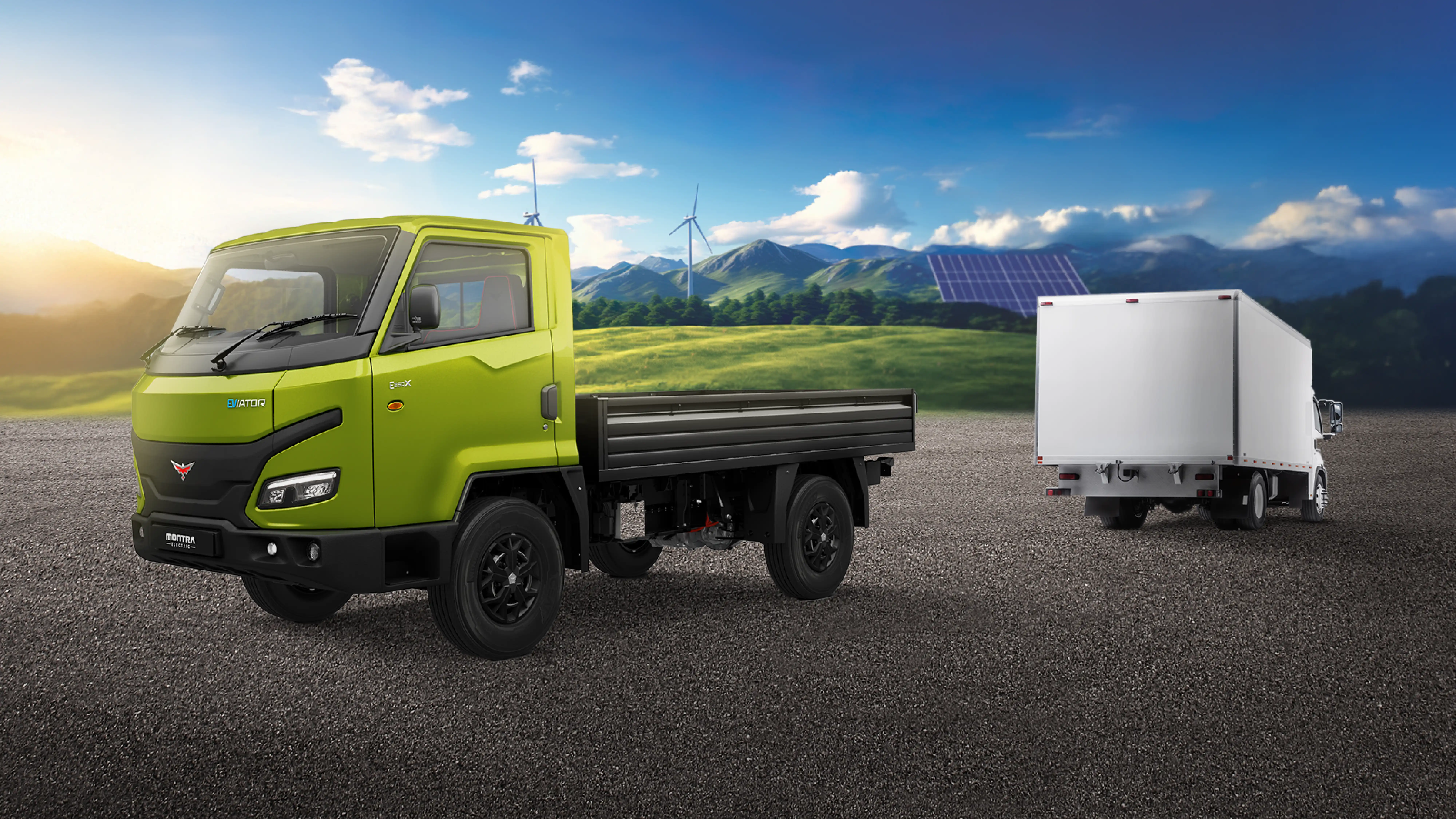 Electric light commercial vehicle compared with diesel LCV for fleet operations