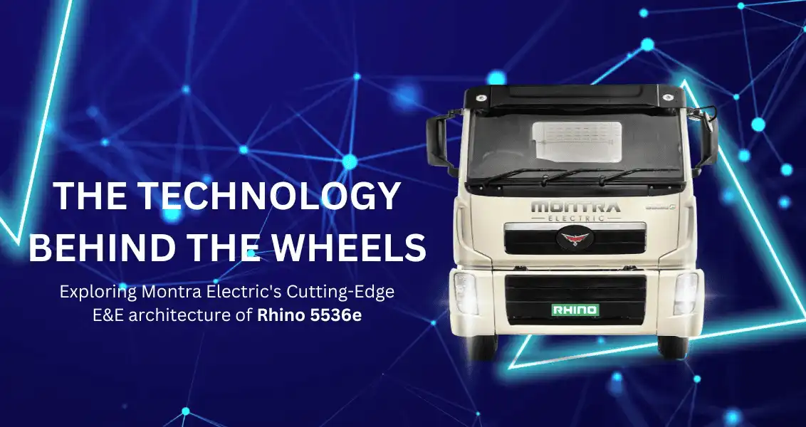 Montra Electric Rhino 5536e electric truck technology