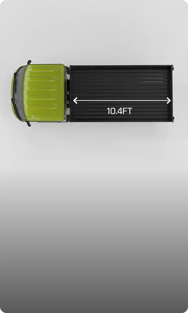Payload capacity visualization for Montra Electric vehicles.