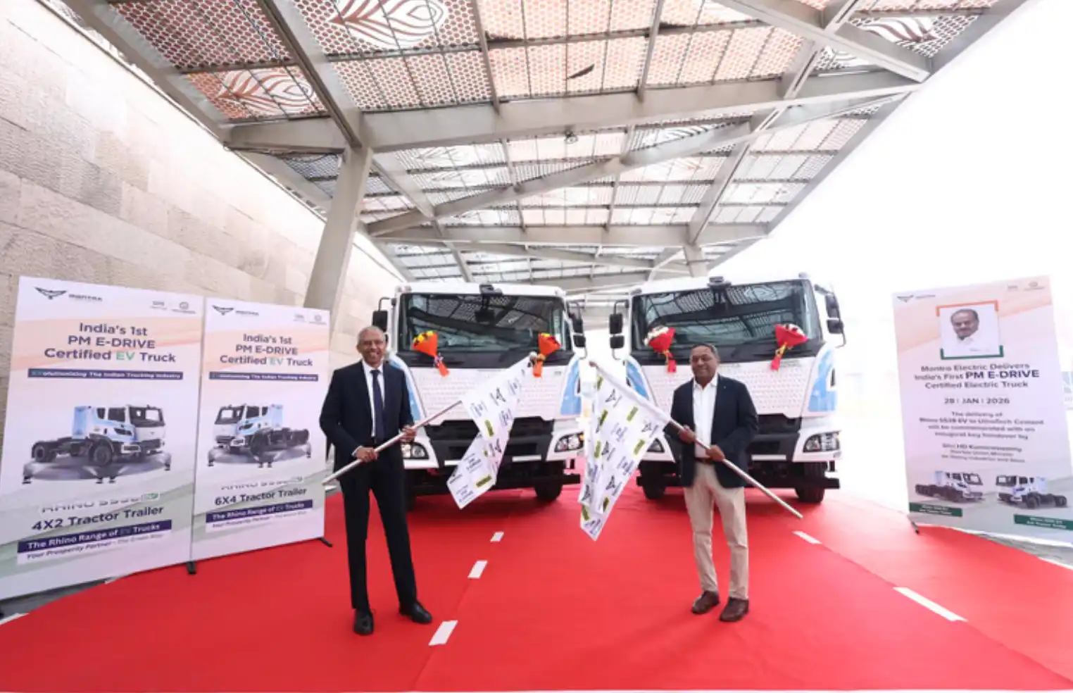 BusinessLine article on Montra Electric delivering India’s first PM e-Drive certified electric truck