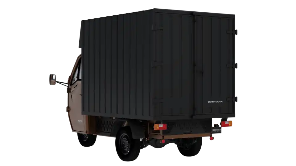 An image showing the exterior view of Montra Electric's Super Cargo model.