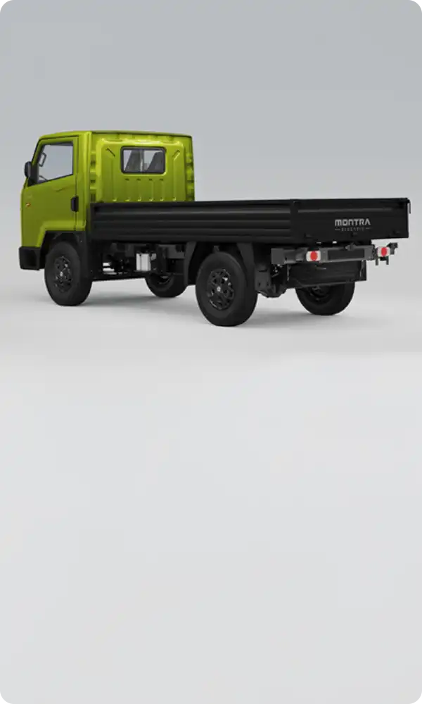 An image depicting the loading process or load capacity of Montra Electric's vehicles.