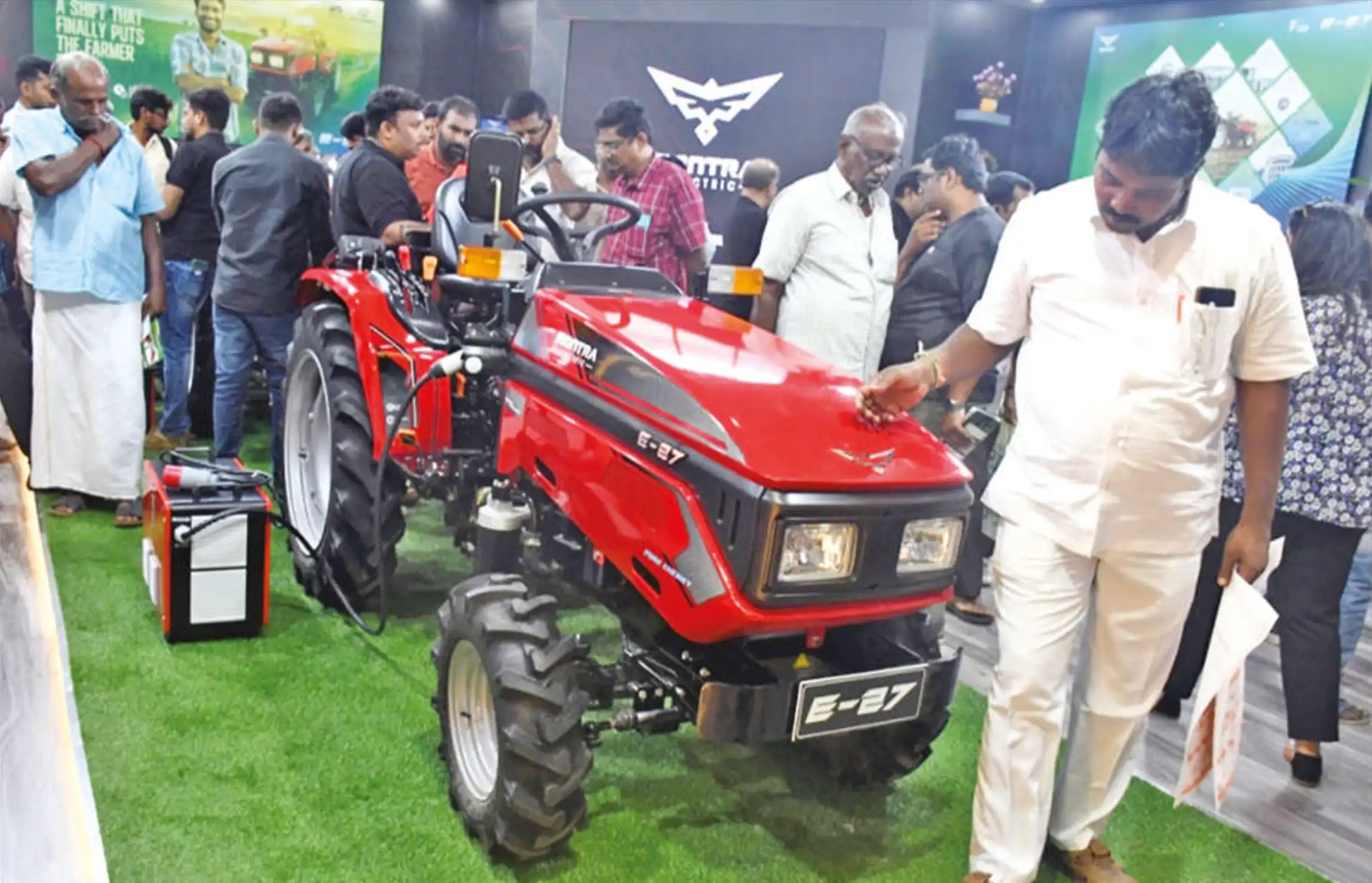 Montra Electric tractor feature in Daily Thanthi
