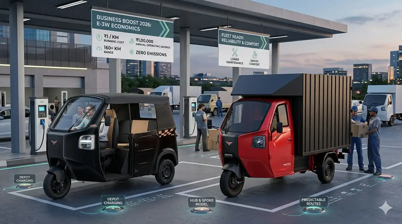 electric three wheeler